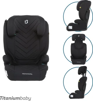 Autostoel Vidar i-size (R129) von Titanium Baby in Schwarz – Produktfoto 1 von 4