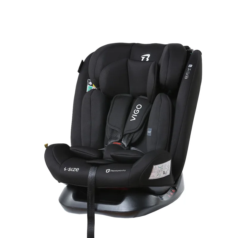 Autostoel Vigo i-size 40-150 cm von Titanium Baby in Schwarz – Produktfoto 3 von 4
