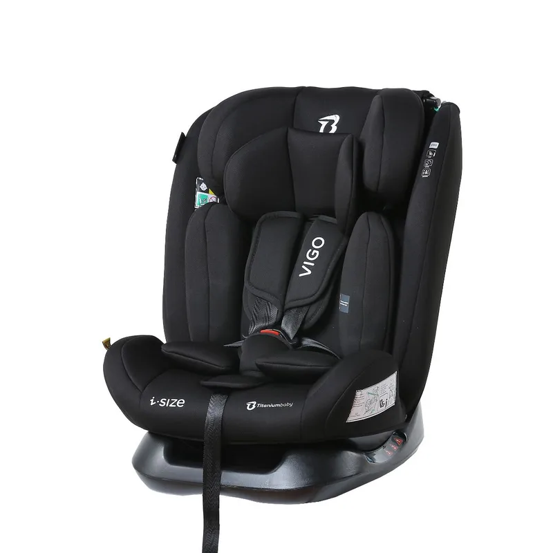 Autostoel Vigo i-size 40-150 cm von Titanium Baby in Schwarz – Produktfoto 2 von 4