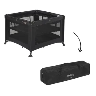 Box/Campingbed Titanium Baby Smart Mason 100x100 Black fra Titanium Baby – produktbillede 1 af 4
