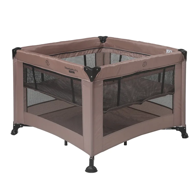 Campingbed/Box Titanium Baby Smart Mason 100x100 Taupe by Titanium Baby – product photo 2 of 4