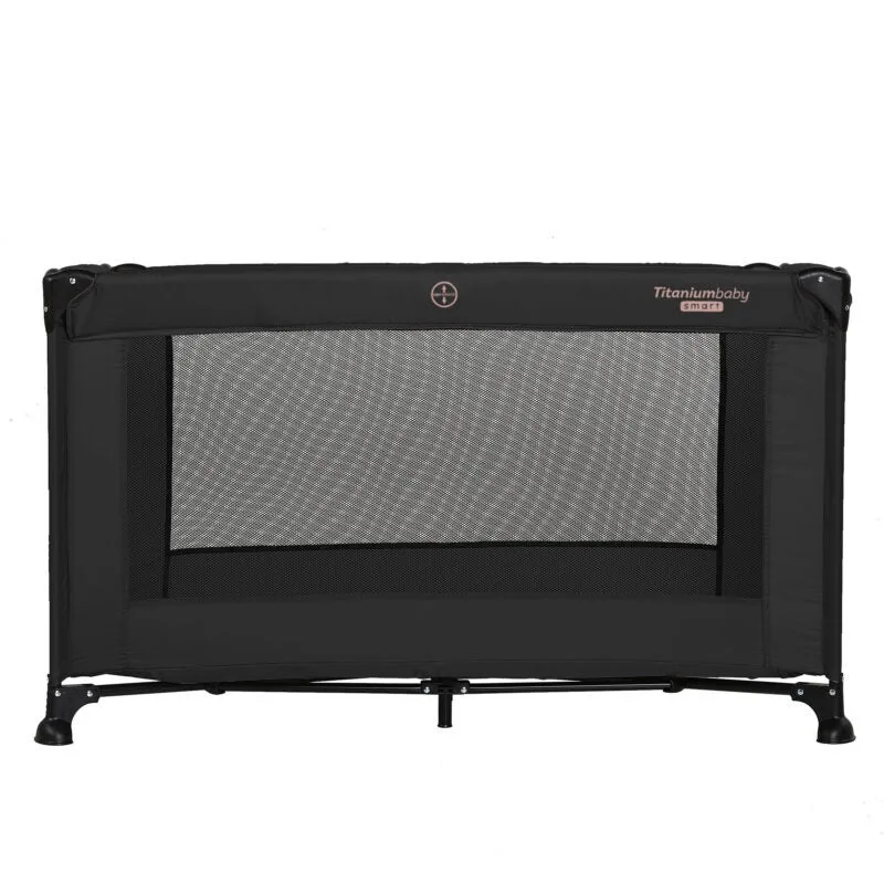 Campingbed SMART Jordan 60x120 cm inclusief Draagtas by Titanium Baby in Black – product photo 4 of 4