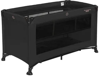 Campingbed SMART Jordan met verhoger 60x120 cm inclusief draagtas von Titanium Baby in Schwarz – Produktfoto 2 von 4
