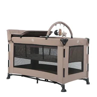 Campingbed Titanium Baby Solid Emma Lush Taupe från Titanium Baby – produktbild 2 av 4