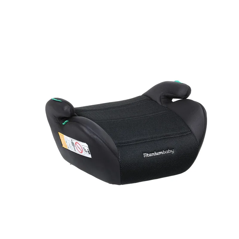 Finn i-Size - Zitverhoger - Autostoel Booster - 22-36 kg, 125-150 cm by Titanium Baby in Black – product photo 3 of 4