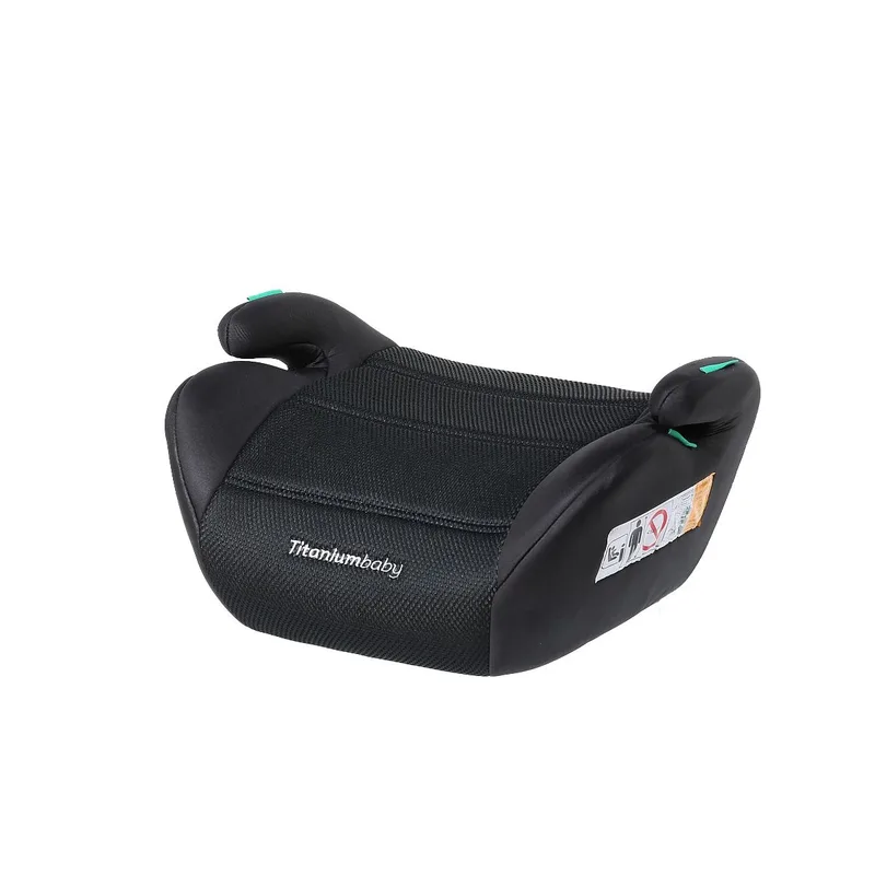 Finn i-Size - Zitverhoger - Autostoel Booster - 22-36 kg, 125-150 cm by Titanium Baby in Black – product photo 2 of 4