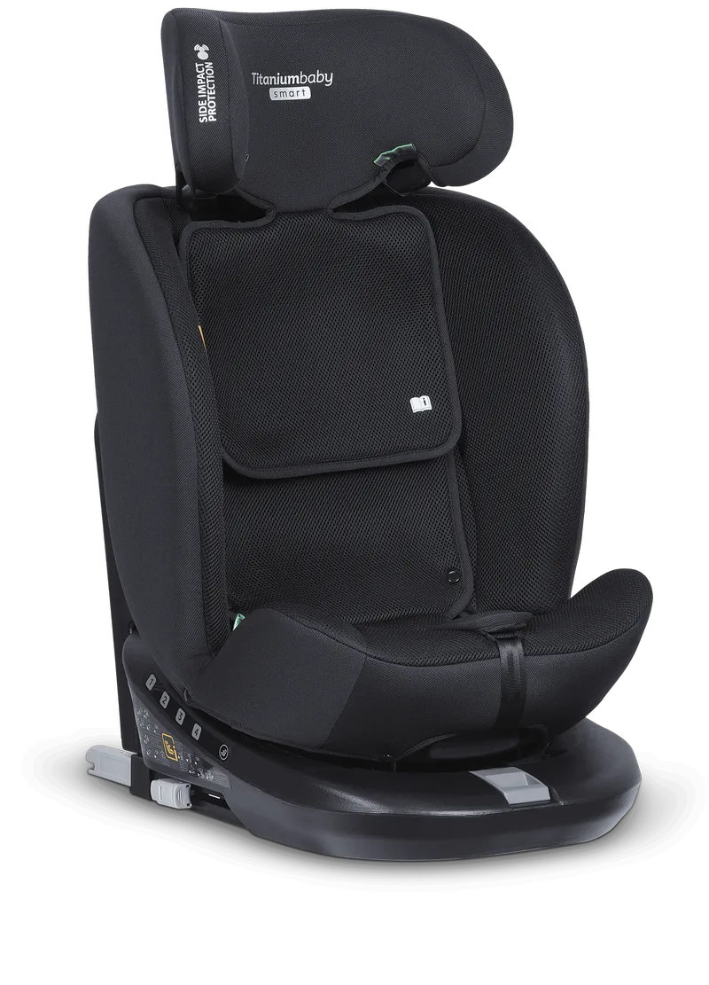 Smart Jade - Autostoel - i-Size - Black/Mesh by Titanium Baby in Black – product photo 4 of 4