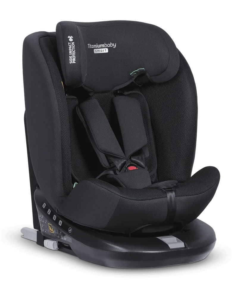 Smart Jade - Autostoel - i-Size - Black/Mesh by Titanium Baby in Black – product photo 3 of 4