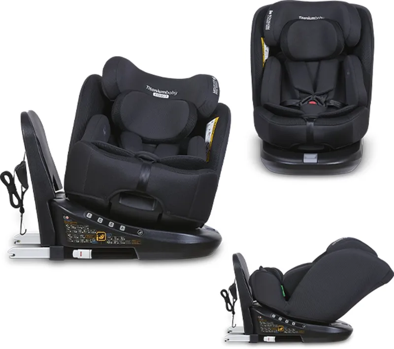 Smart Jade - Autostoel - i-Size - Black/Mesh by Titanium Baby in Zwart – product photo