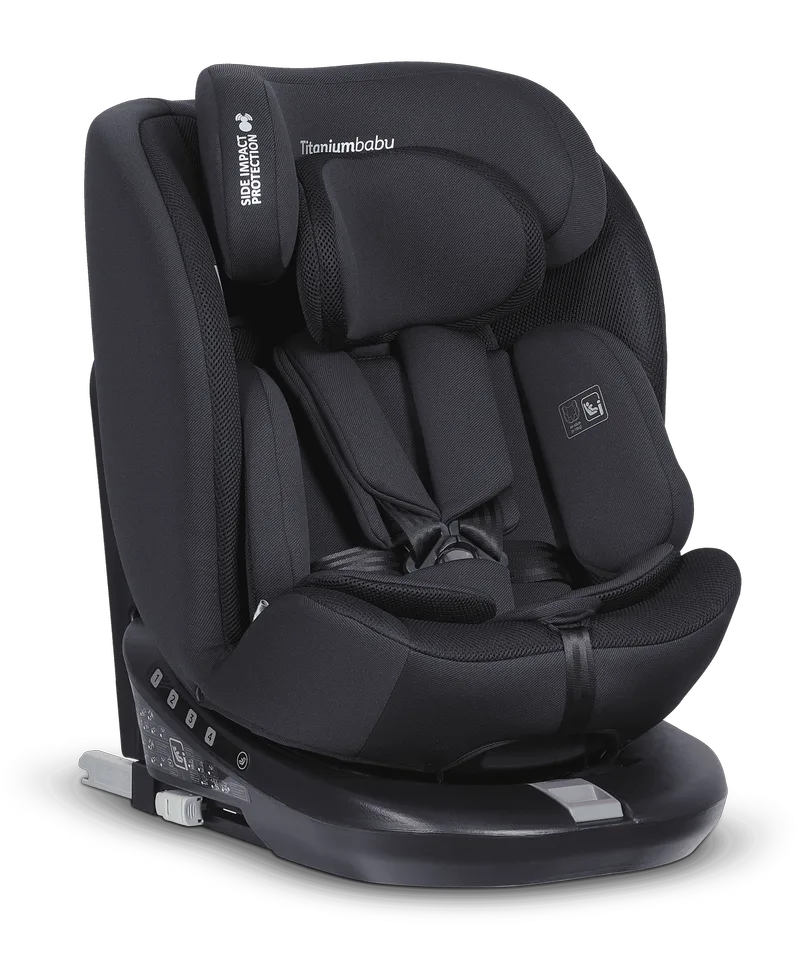 Smart Jade - Autostoel - i-Size - Black/Mesh by Titanium Baby in Black – product photo 2 of 4