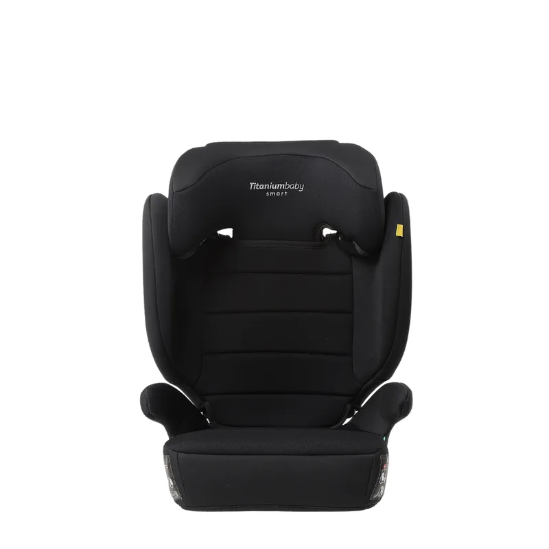 Smart Lucky I-Size Autostoel Isofix 100-150 cm – Verstelbare Hoofdsteun – Zitverhoger Functie – Groep 2/3 by Titanium Baby in Black – product photo 3 of 4