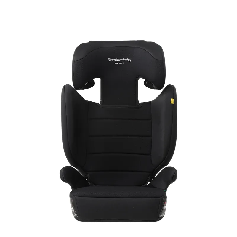 Smart Lucky I-Size Autostoel Isofix 100-150 cm – Verstelbare Hoofdsteun – Zitverhoger Functie – Groep 2/3 by Titanium Baby in Black – product photo 4 of 4