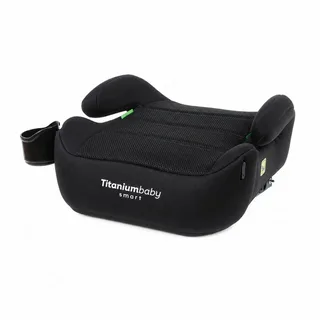 Tano i-Size - Zitverhoger - ISOFIX *nu met verstelbare isofix* - Autostoel Booster - 22-36 kg, 125-150 cm. von Titanium Baby in Schwarz – Produktfoto 4 von 4
