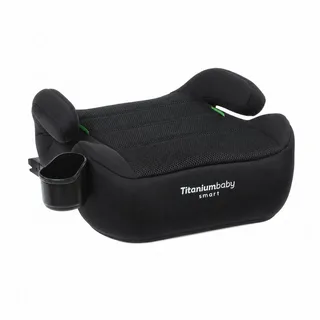 Tano i-Size - Zitverhoger - ISOFIX *nu met verstelbare isofix* - Autostoel Booster - 22-36 kg, 125-150 cm. von Titanium Baby in Schwarz – Produktfoto 3 von 4