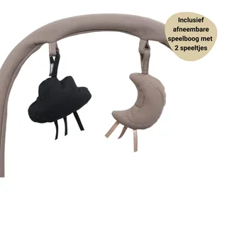 Wipstoel Bouncer Titanium Baby Solid Suzy Lush Taupe fra Titanium Baby – produktbillede 4 af 4