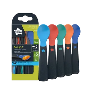 Easi-Grip Zelfstandig Eten Lepels – 5 stuks de Tommee Tippee – photo produit 2 sur 2