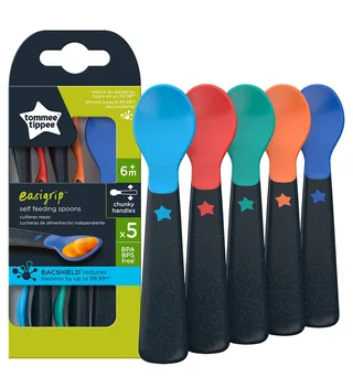 Easi-Grip Zelfstandig Eten Lepels – 5 stuks de Tommee Tippee – photo produit 1 sur 2