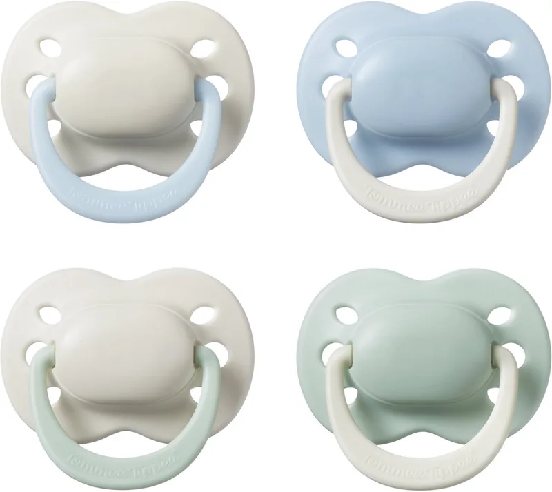 fopspeen voor pasgeborenen - 0-2 maanden - 4 stuks - orthodontische speen -100% BPA-vrij silicone - Summer Clouds en New Dawn de Tommee Tippee en Bleu clair – photo produit