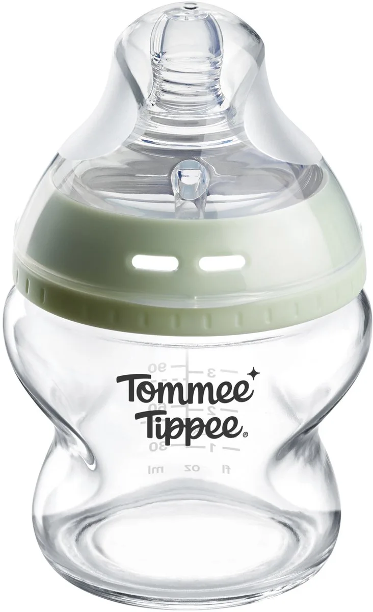 glazen Natural Start fles - 1 x 150ml babyfles - 0m+ by Tommee Tippee in Doorzichtig – product photo