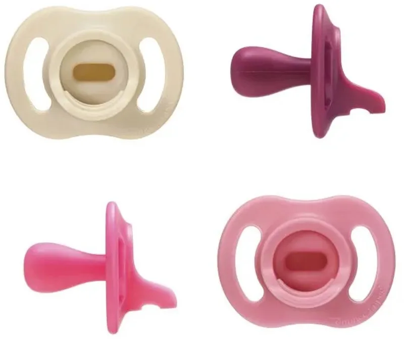 Ultra-light StayPut fopspeen - 6-18 maanden - set van 4 - silicone fopspeen uit één stuk - multi by Tommee Tippee in Pink – product photo