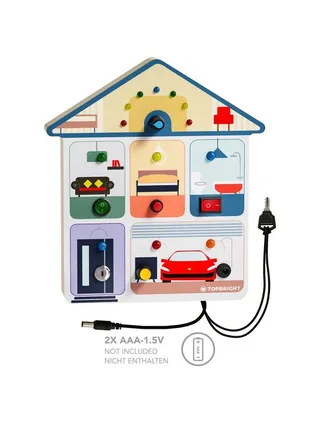 Activiteitenbord Topbright Busy Board House de Topbright – photo produit 2 sur 4