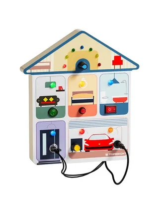 Activiteitenbord Topbright Busy Board House de Topbright – photo produit 1 sur 4