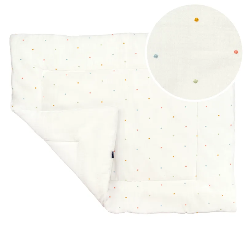 Parklegger Tots Tale Baby Soft Muslin Confetti White van Tots Tale – productfoto 1 van 2