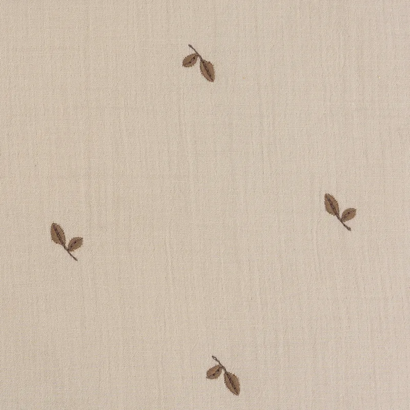 Parklegger Tots Tale Baby Soft Muslin Leaves Taupe van Tots Tale – productfoto 2 van 2