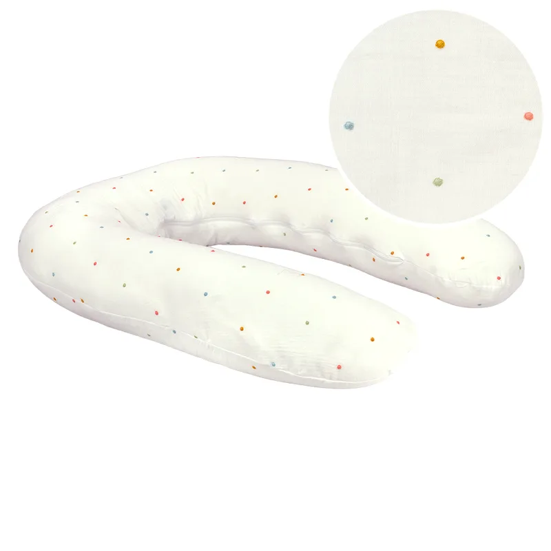 Voedingskussen Tots Tale Baby Soft Muslin Confetti White van Tots Tale – productfoto 1 van 4