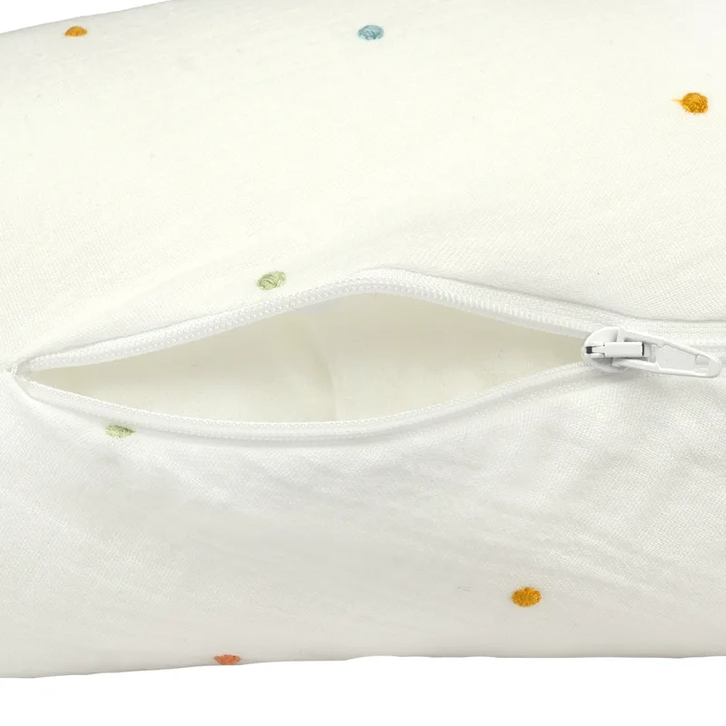 Voedingskussen Tots Tale Baby Soft Muslin Confetti White van Tots Tale – productfoto 4 van 4
