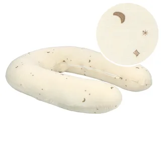 Voedingskussen Tots Tale Baby Soft Muslin Stardust Cream van Tots Tale – productfoto 1 van 4