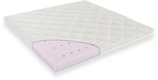 Babymatratze Laufgittermatratze Play&Dream, Träumeland, 6 cm hoch, eckig fra Träumeland i Hvid – produktbillede 1 af 5