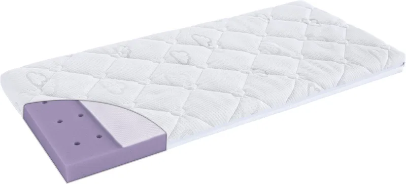 Babymatratze WIEGE Brise Light passend für BabyBay Midi Größe 40 x 80 x 6 cm, Träumeland, 6 cm hoch, (1-tlg) fra Träumeland i Hvid – produktbillede 1 af 2
