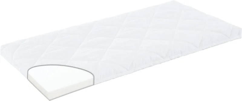 Babymatratze WIEGE Wash passend für BabyBay Midi Größe 40 x 80 x 5 cm, eckig, Träumeland, 5 cm hoch, (1-tlg) från Träumeland i Vit – produktbild