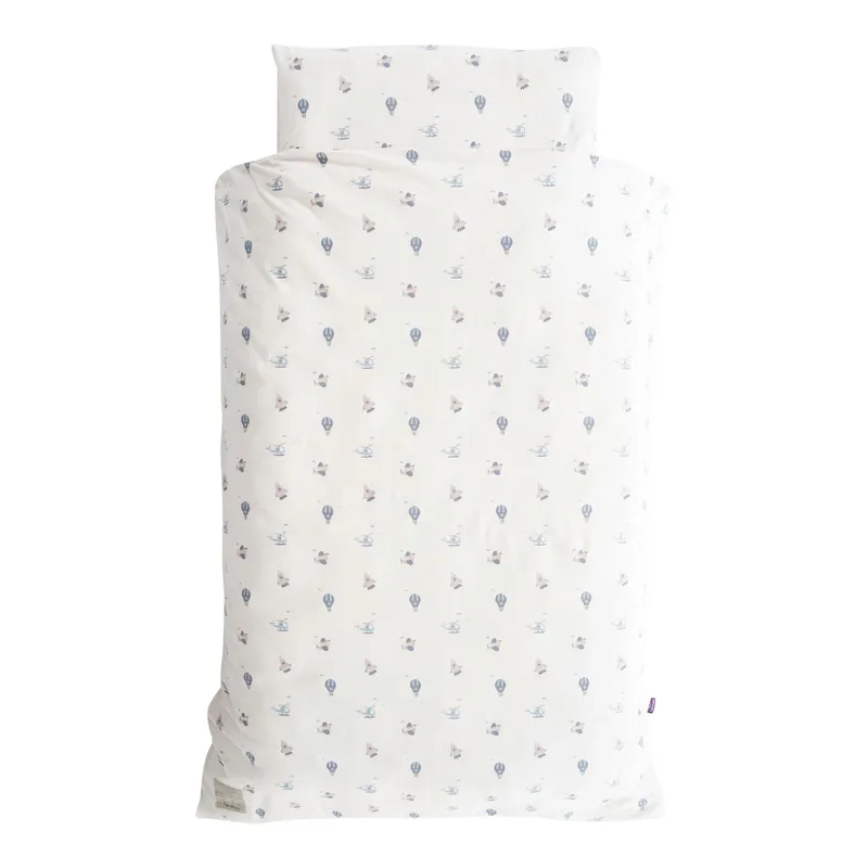 Bettwäsche 40x60 / 100x135 cm från Träumeland i Blå, 135 × 100 mm – produktbild 1 av 3