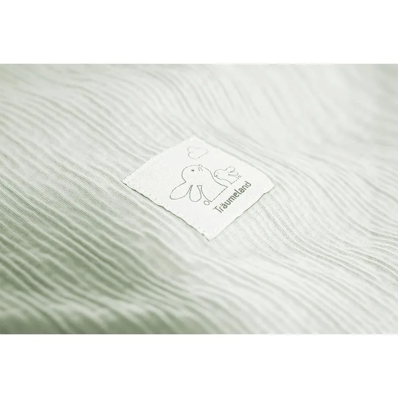 Bettwäsche Signature 40x60 / 100x135 cm van Träumeland in Tuerkis, 135 × 100 mm – productfoto 2 van 3