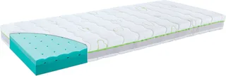 Jugendmatratze Kinder- & Jugendmatratze Waldduft, 90x190, 90x200cm und weitere Größen, Träumeland, 15 cm hoch, Matratze, Allergiker geeignet (Hausstauballergiker) van Träumeland in Wit – productfoto 1 van 3