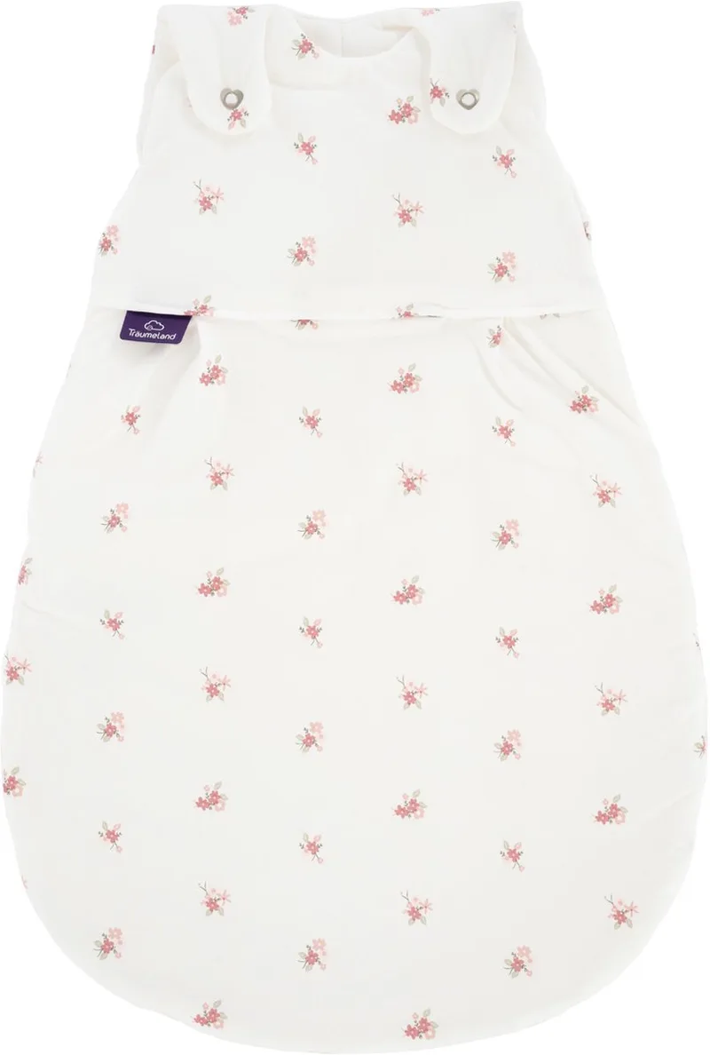 Liebmich Slaapzak Flora - Mt. 50/56 van Träumeland in Roze – productfoto
