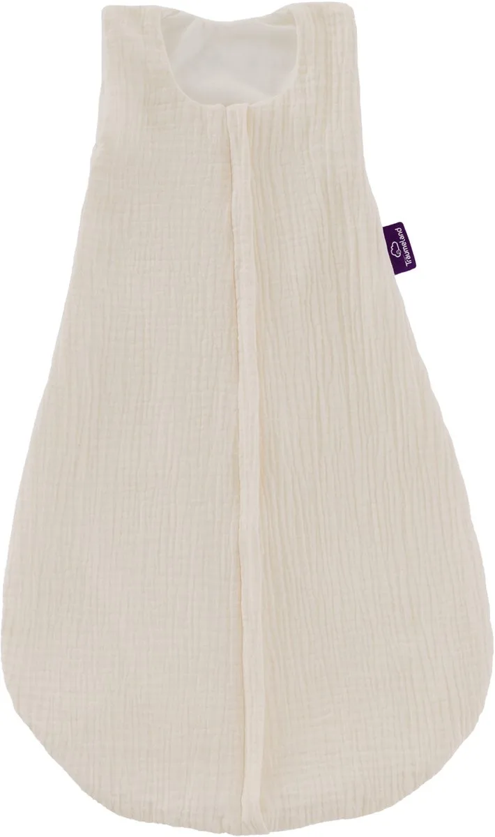 Liebmich Zomerslaapzak - 70 cm - Mousseline van Träumeland in Beige – productfoto