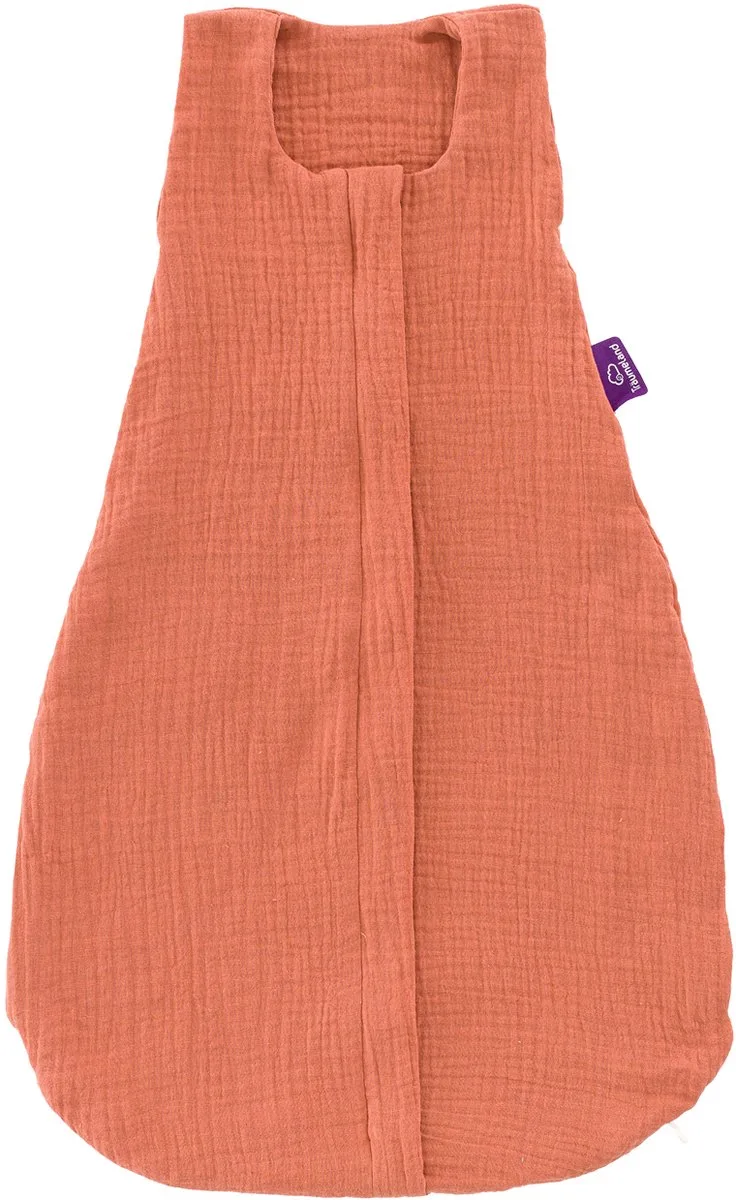 Liebmich Zomerslaapzak - 90 cm - Mousseline - Apricot by Träumeland in Abrikoos – product photo