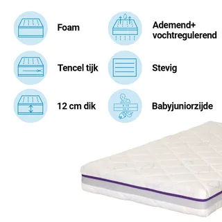 Matras Ledikant Träumeland 60x120 Oase van Träumeland – productfoto 1 van 4