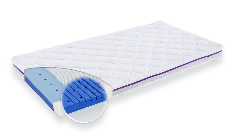 Matras Ledikant Träumeland 60x120 Ocean van Träumeland in Wit – productfoto 2 van 4