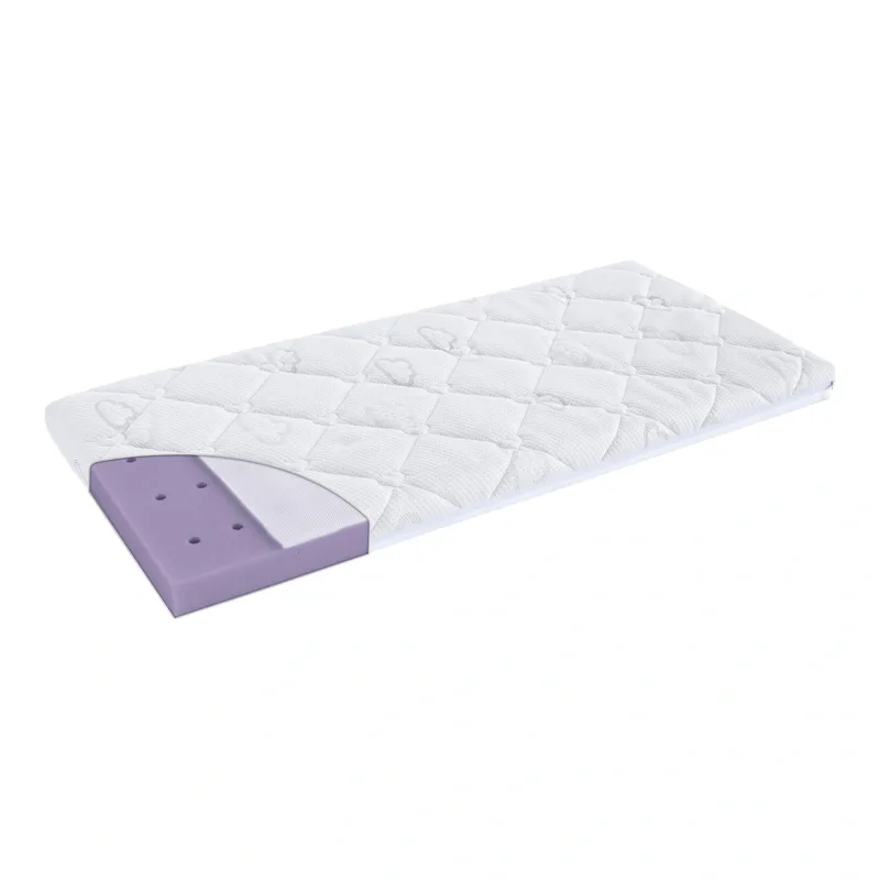 Matratze Brise Light für Beistellbett 43x80 cm van Träumeland in Wit, 80 × 43 × 6 mm – productfoto