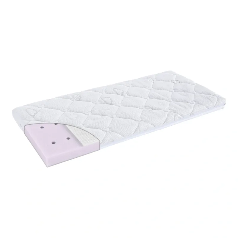 Matratze Brise light für Wiege, 90x40 cm Anti Allergie Kaltschaum van Träumeland in Wit, 900 × 400 mm – productfoto