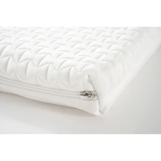 Matratze Sleepy für Wiege, 90x40 cm Anti Allergiker van Träumeland in Wit, 900 × 400 mm – productfoto 1 van 3
