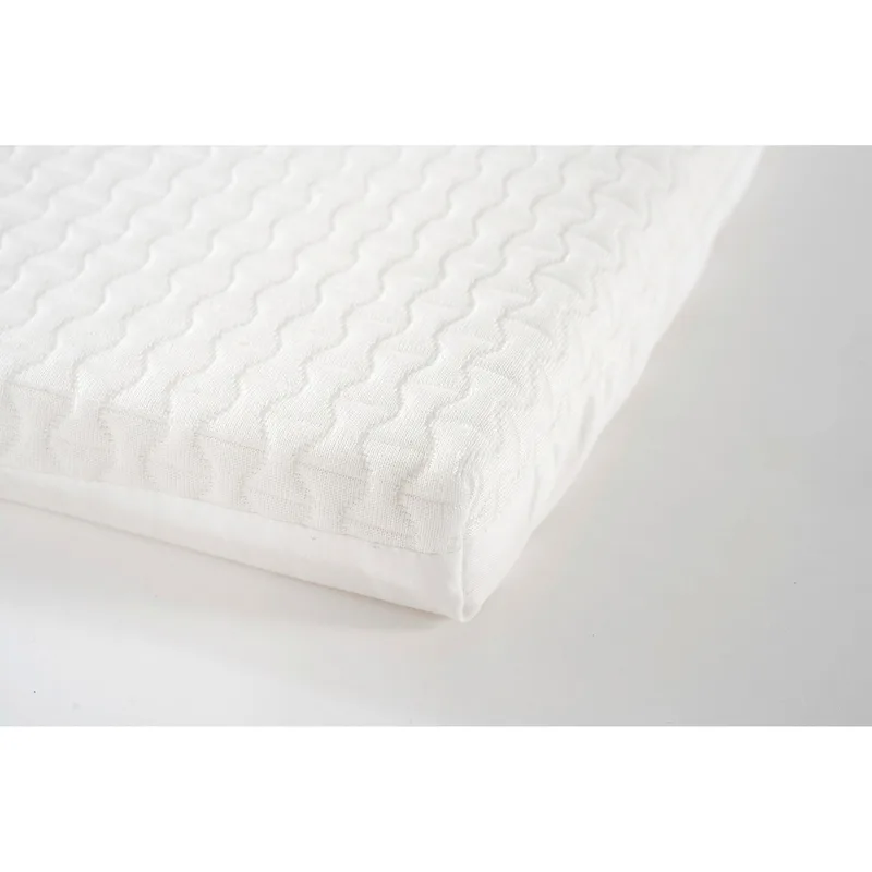 Matratze Sleepy für Wiege, 90x40 cm Anti Allergiker van Träumeland in Wit, 900 × 400 mm – productfoto 3 van 3