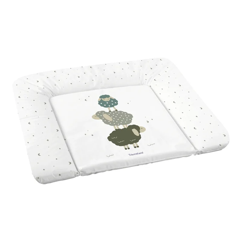Wickelauflage 75x85 cm von Träumeland in Weiß, 85 × 5 mm – Produktfoto 1 von 2