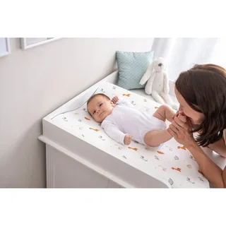 Wickelauflage 75x85 cm von Träumeland in Weiß, 85 × 5 mm – Produktfoto 2 von 3