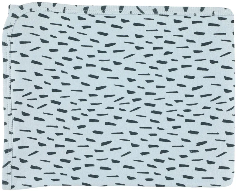 Babydeken Blue Meadow Junior 75 X 100 Cm Katoen Blauw by Trixie in Light blue – product photo