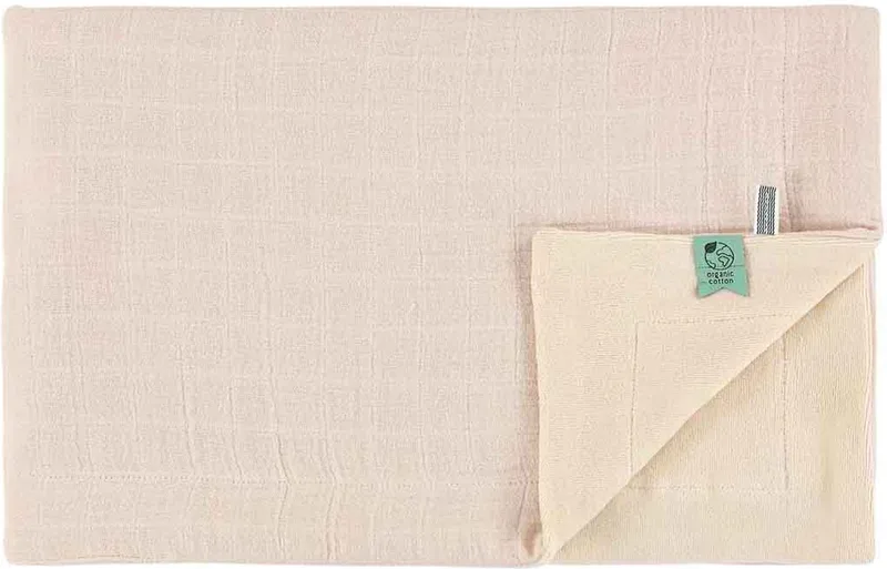 babydeken roze 75x100cm - Bliss Blossom knuffeldeken. van Trixie in Meerkleurig – productfoto